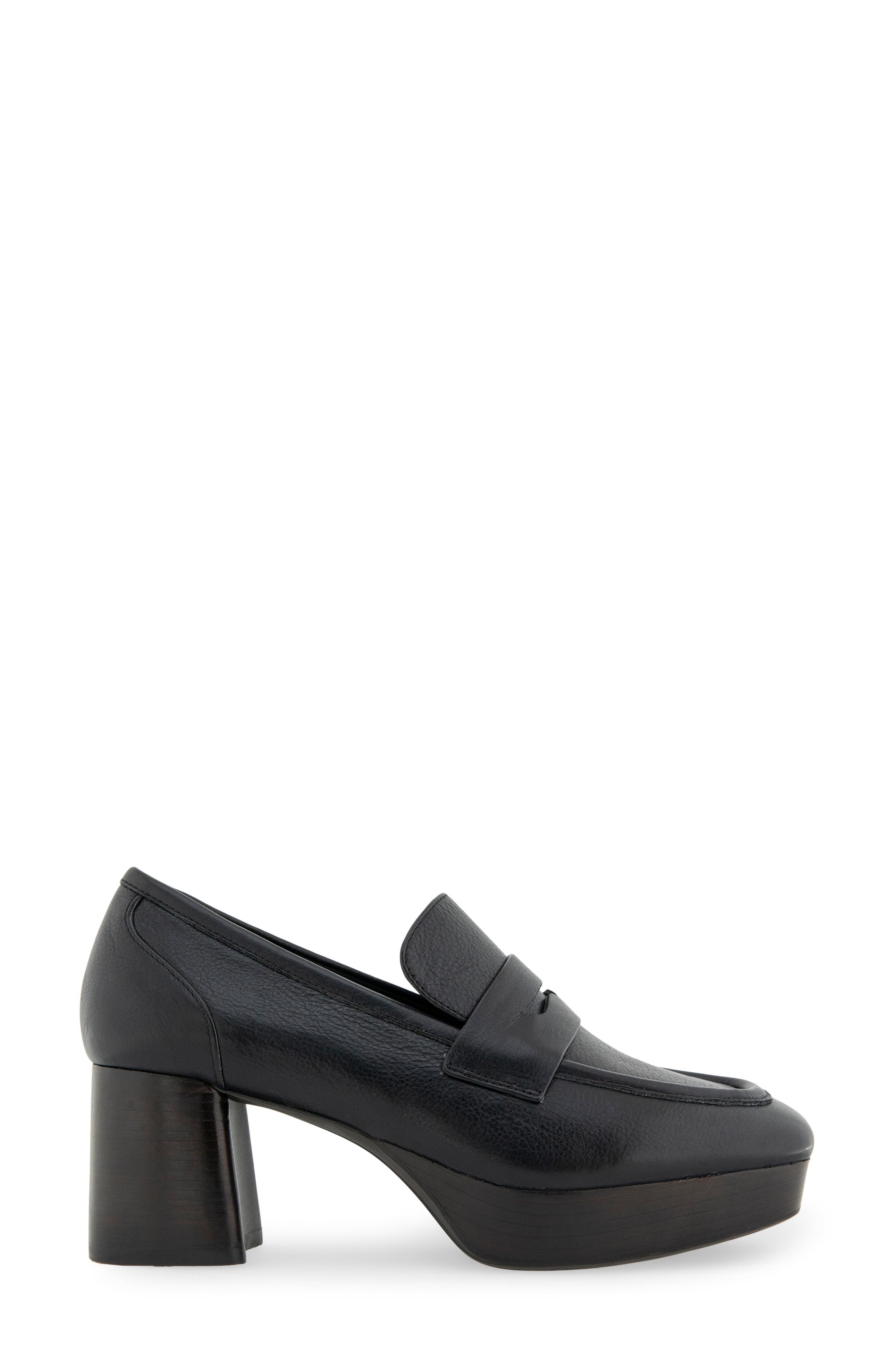Aerosoles Cavour Platform Penny Loafer Pump, Alternate, color, 