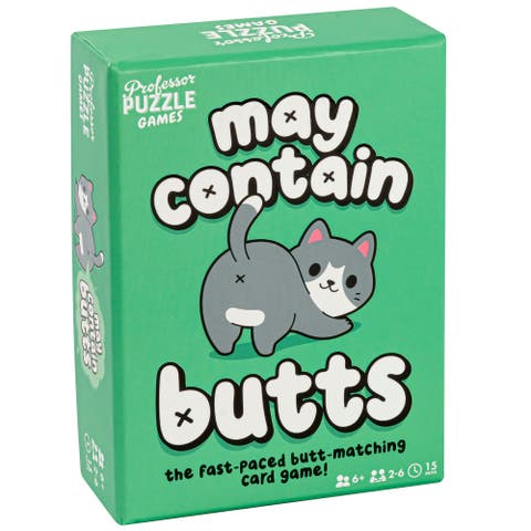 Animal Buttmatching Card Game