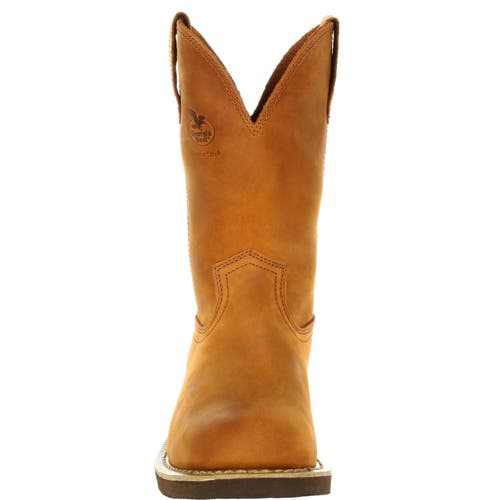Georgia Boot Carbotec Wellington In Brown