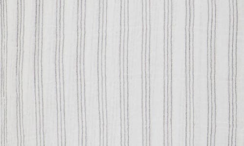 Max Studio Stripe Cotton Button-up Shirt In Animal Print