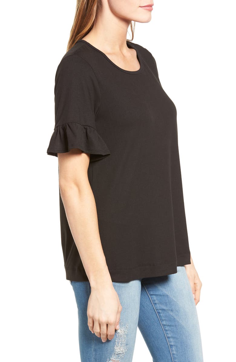Bobeau Bell Sleeve Tee, Alternate, color,