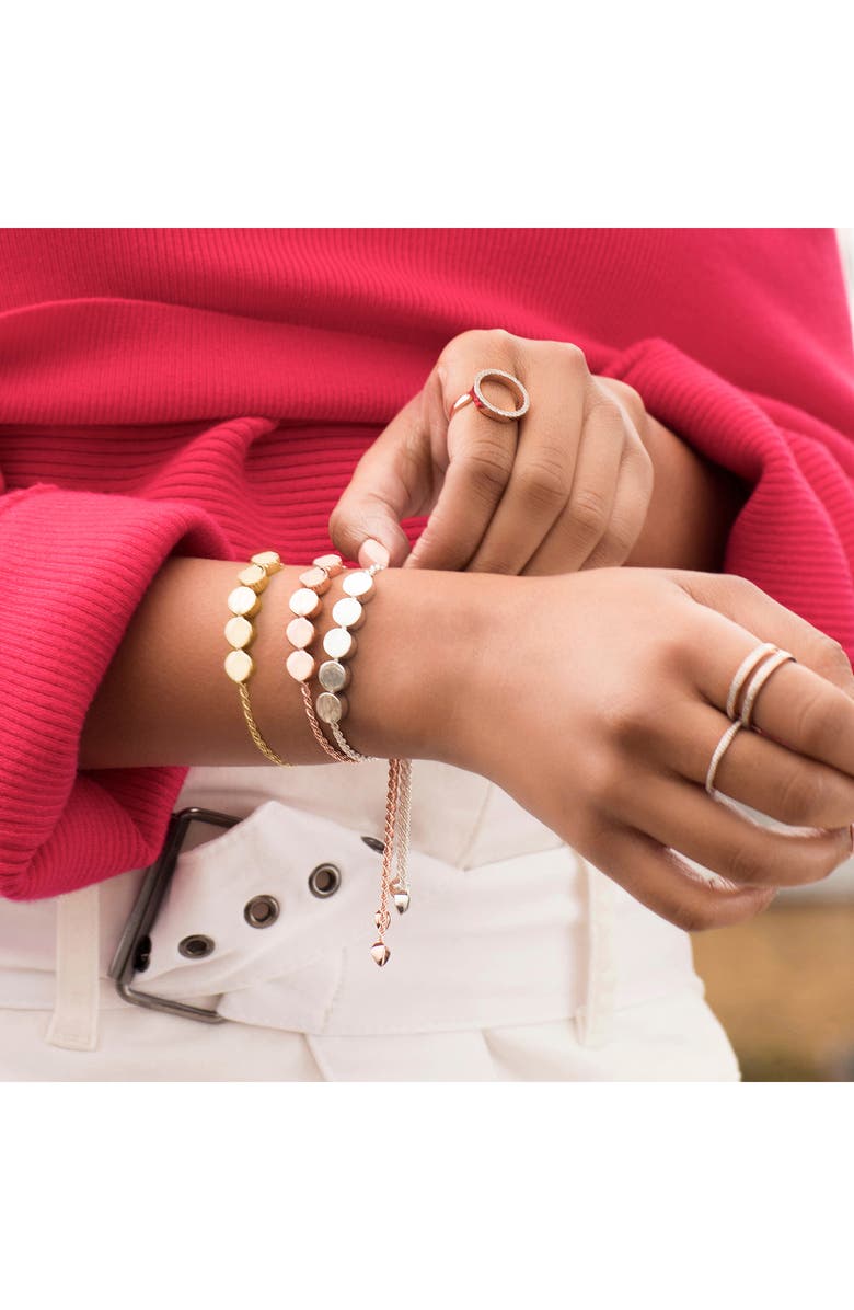 Monica Vinader Engravable Linear Bead Friendship Bracelet, Alternate, color,