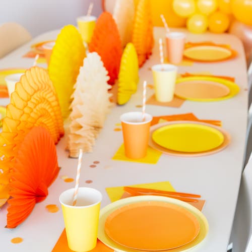 Jollity & Co Shade Collection Guest Napkins In Apricot