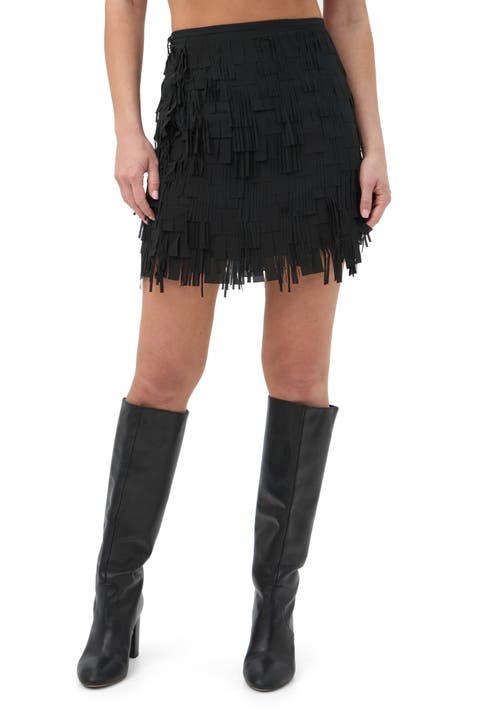 Rico Fringe Mini Skirt