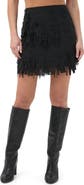 Trina Turk Rico Fringe Mini Skirt