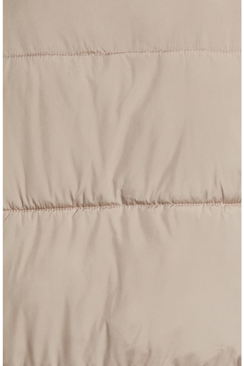 Mix Quilt Puffer Vest, Alternate, color, TAN ICED COFFEE