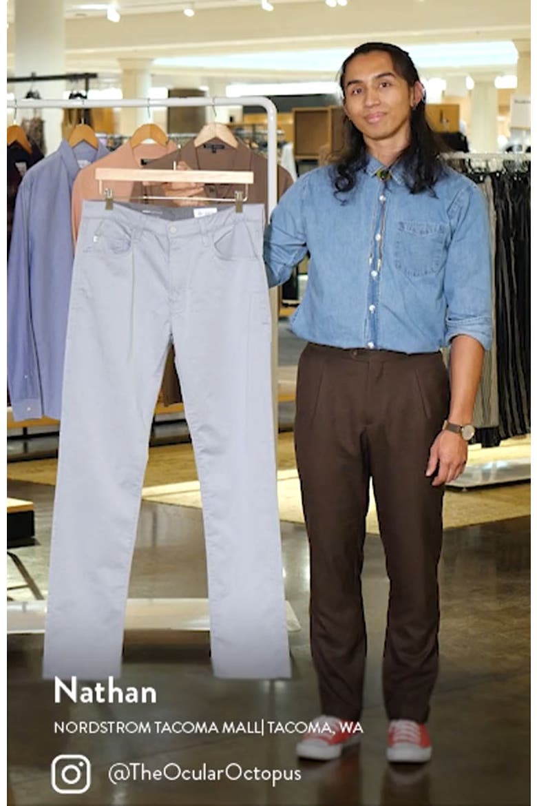 Everett Commuter Performance Slim Straight Pants video