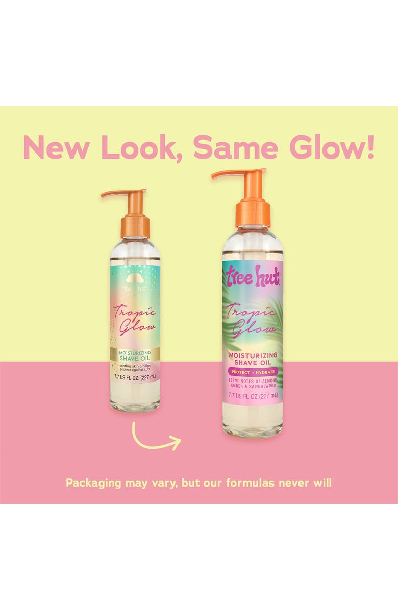 Tree Hut Tropic Glow Moisturizing Shave Oil, Alternate, color, 