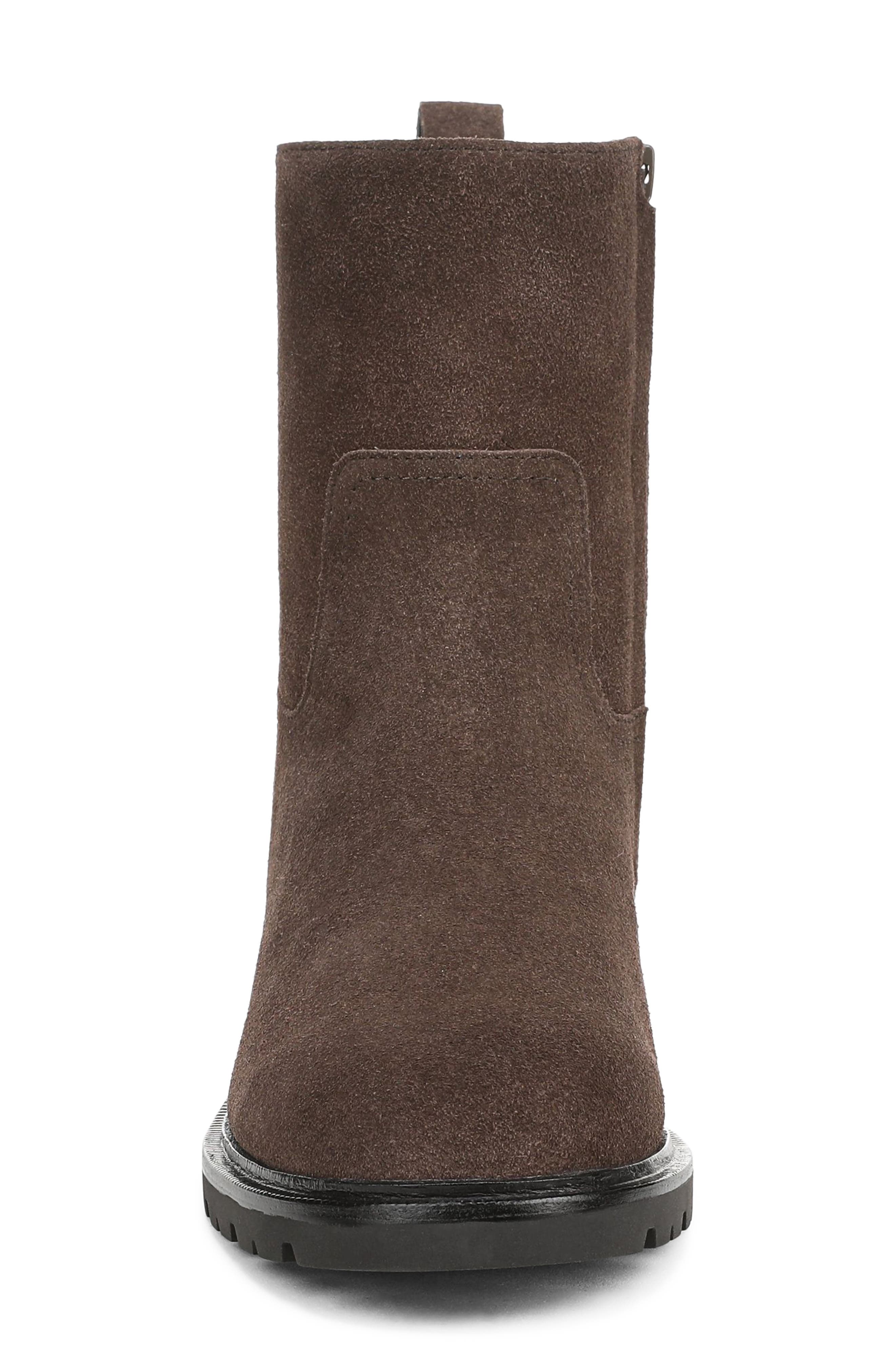 Sidney Lug Sole Boot, Alternate, color, CACAO BROWN LEATHER