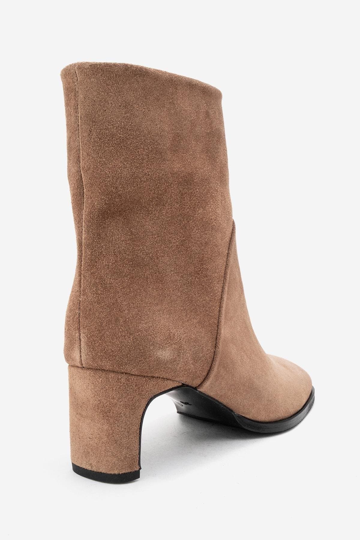 Nordy Leather Boot, Alternate, color, Cognac Suede