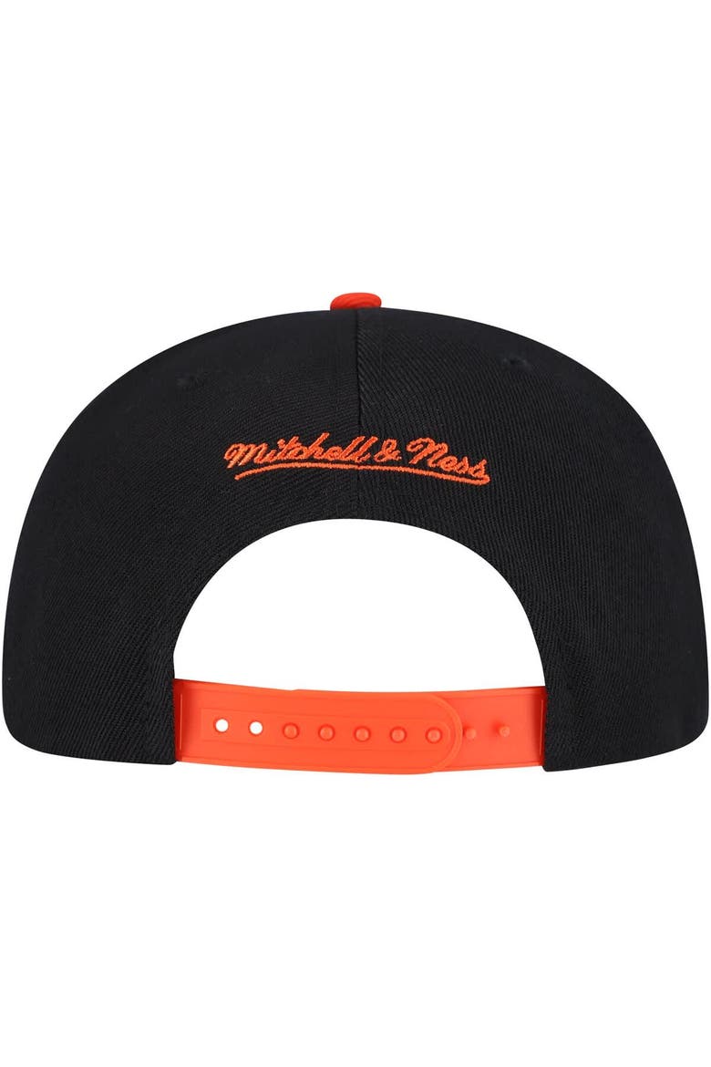 Men's Mitchell & Ness Black San Francisco Giants Rise Up Snapback Hat, Alternate, color, Black