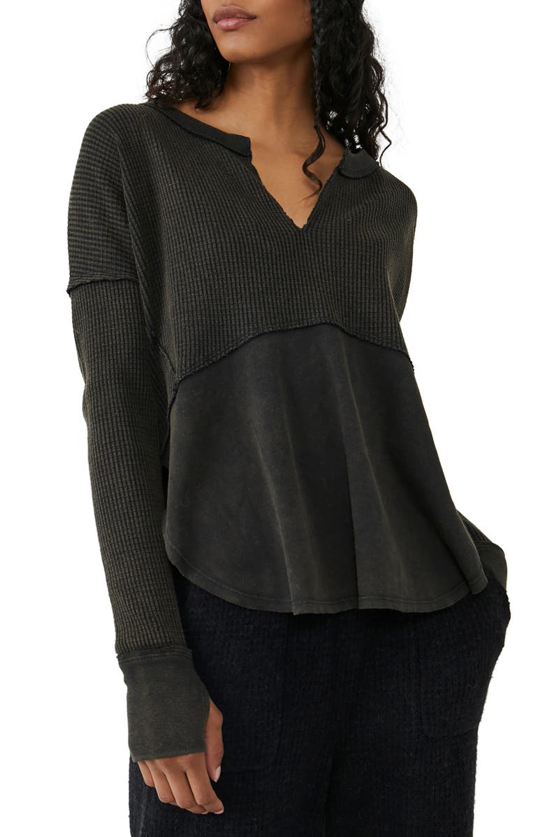 Free People We the Free Monterey Thermal T-Shirt, Main, color, 