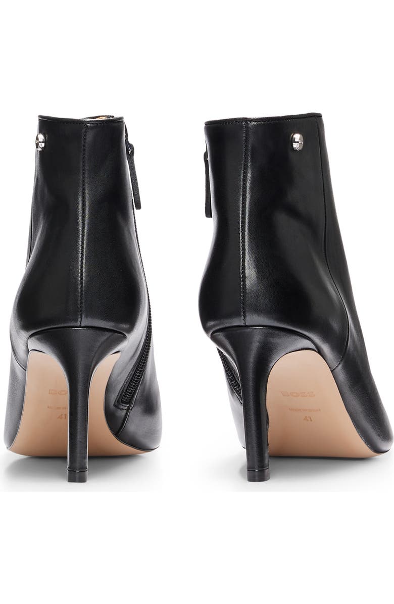 BOSS Janet Pointed Toe Bootie, Alternate, color, Black