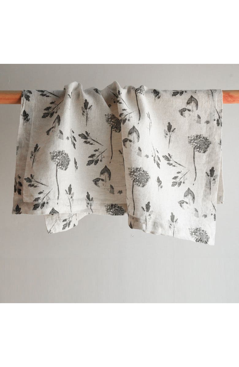 CG Hunter Floral Napkins, Main, color, Ivory