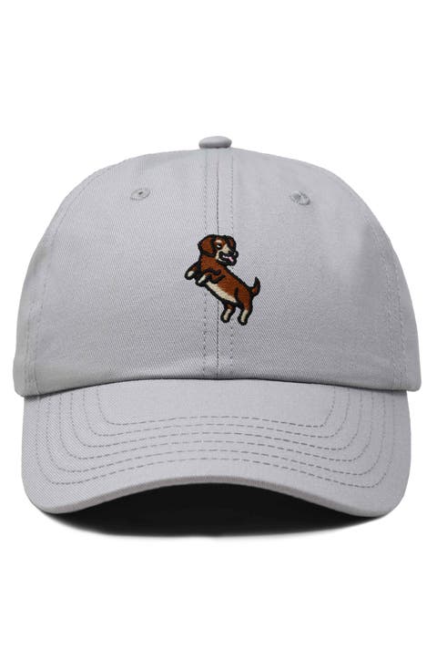 Dachshund Embroidered Dad Cap