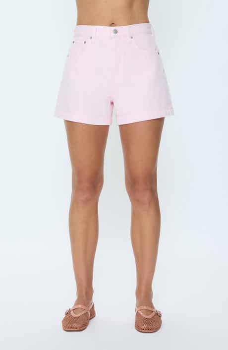 Saige High Waist Denim Shorts