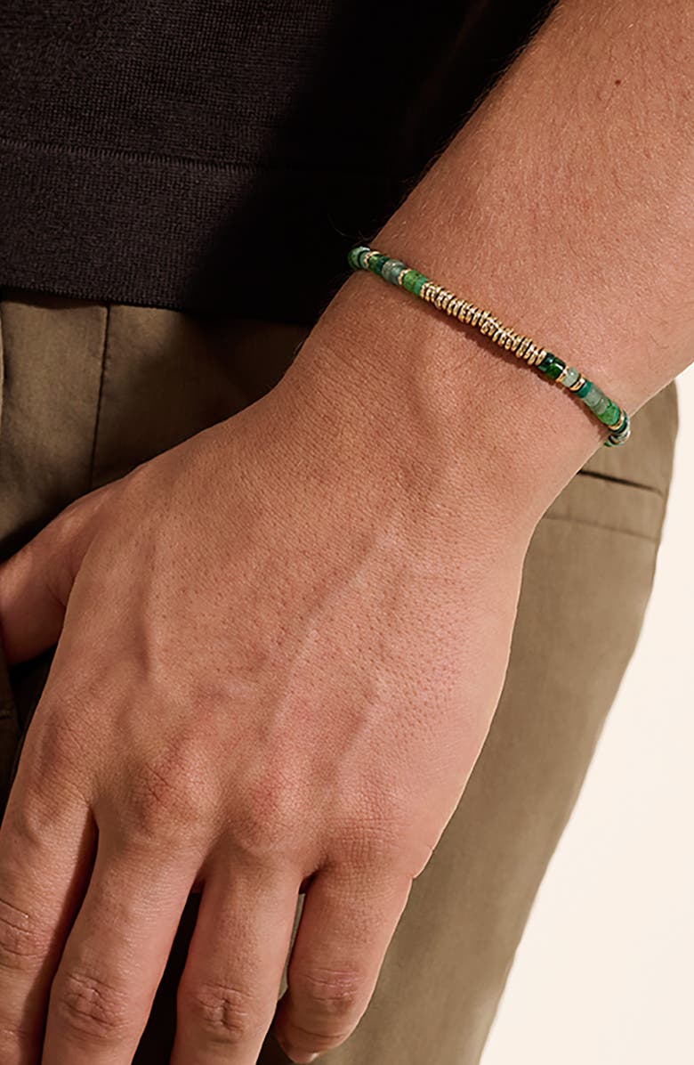 John Hardy Heishi Bracelet, Gold, Hardstones, Alternate, color, Gold