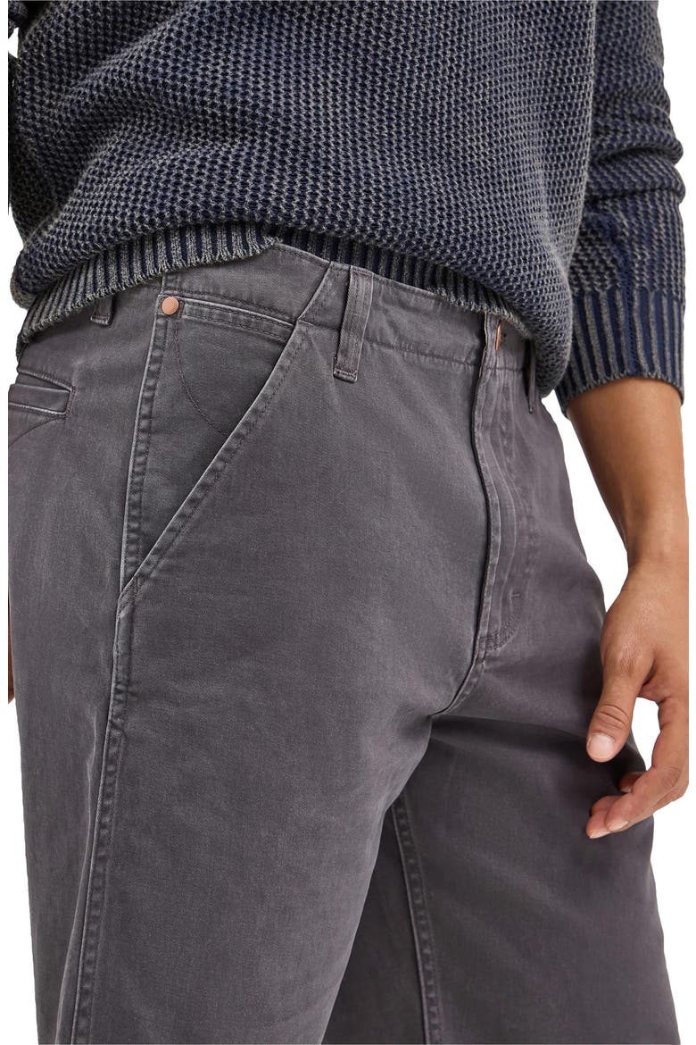 Casey Jones Stretch Cotton Shorts, Alternate, color, FADED BLACK