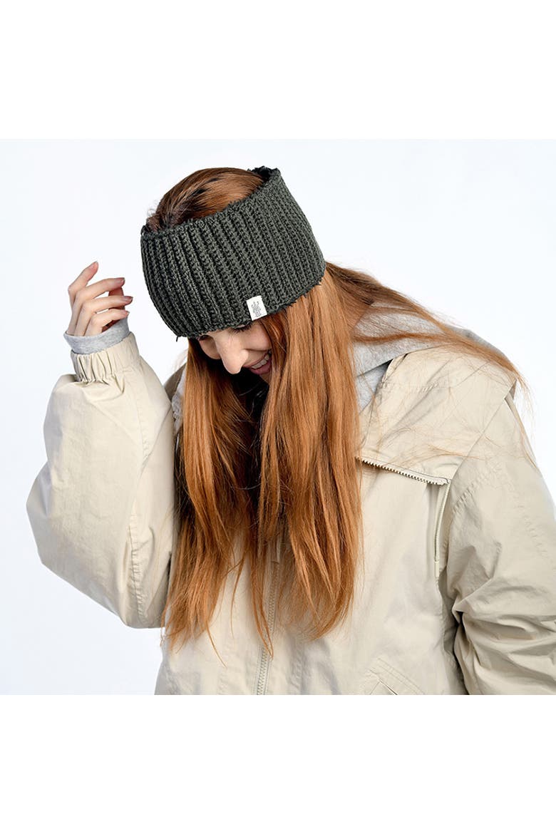 Hand Loom Mandy Headband, Alternate, color, Olive