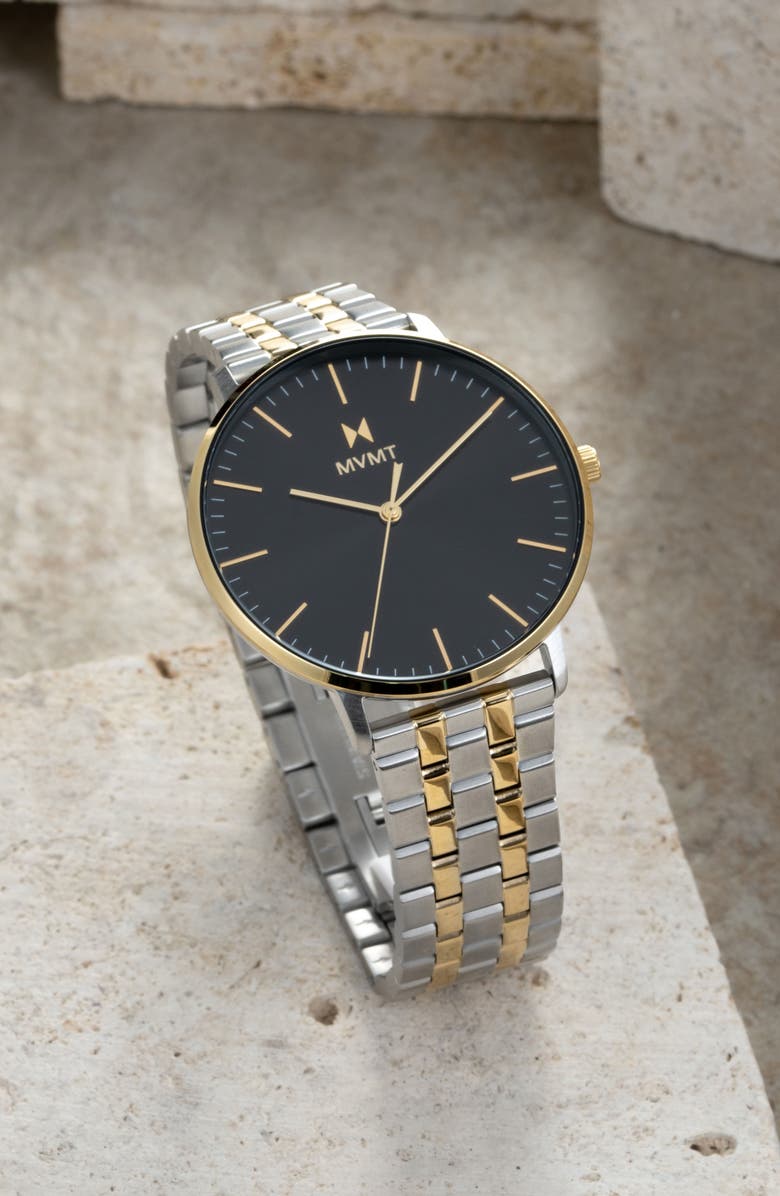 MVMT Legacy Slim Bracelet Watch, 42mm, Alternate, color, Two Tone