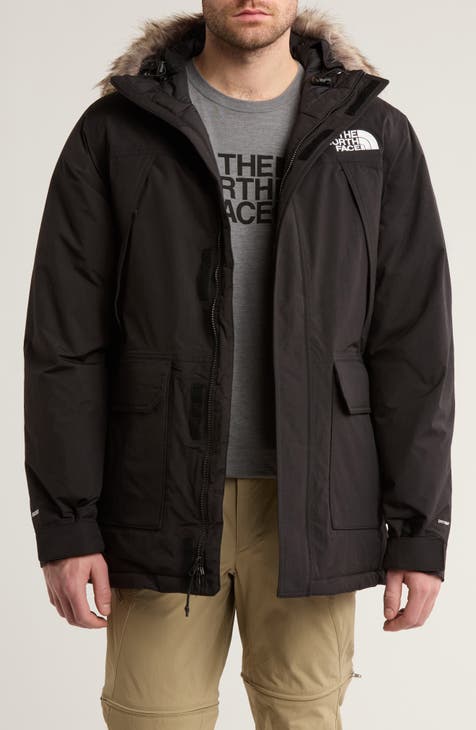 Mens' The North Face Fleece outlet Pea Coat Winter Jacket Insulated Black Small