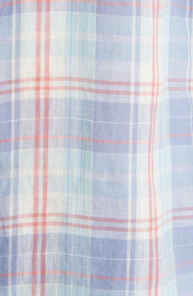 Rails Havana Plaid Linen Button-Up Shirt, Alternate, color, 