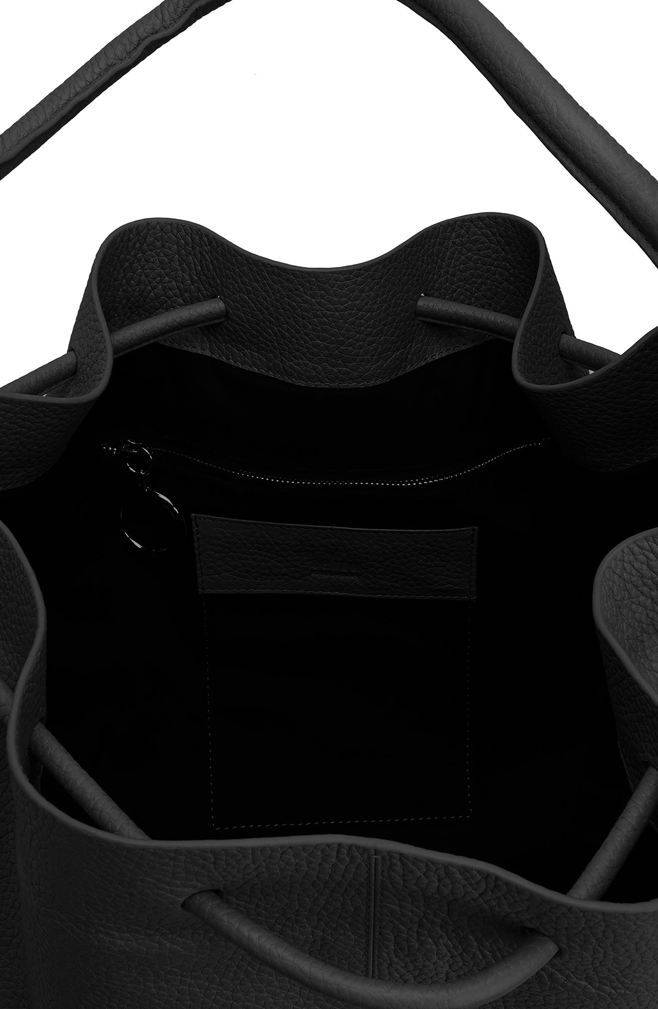 behno Large Ina Pebble Leather Shoulder Bag, Alternate, color, 