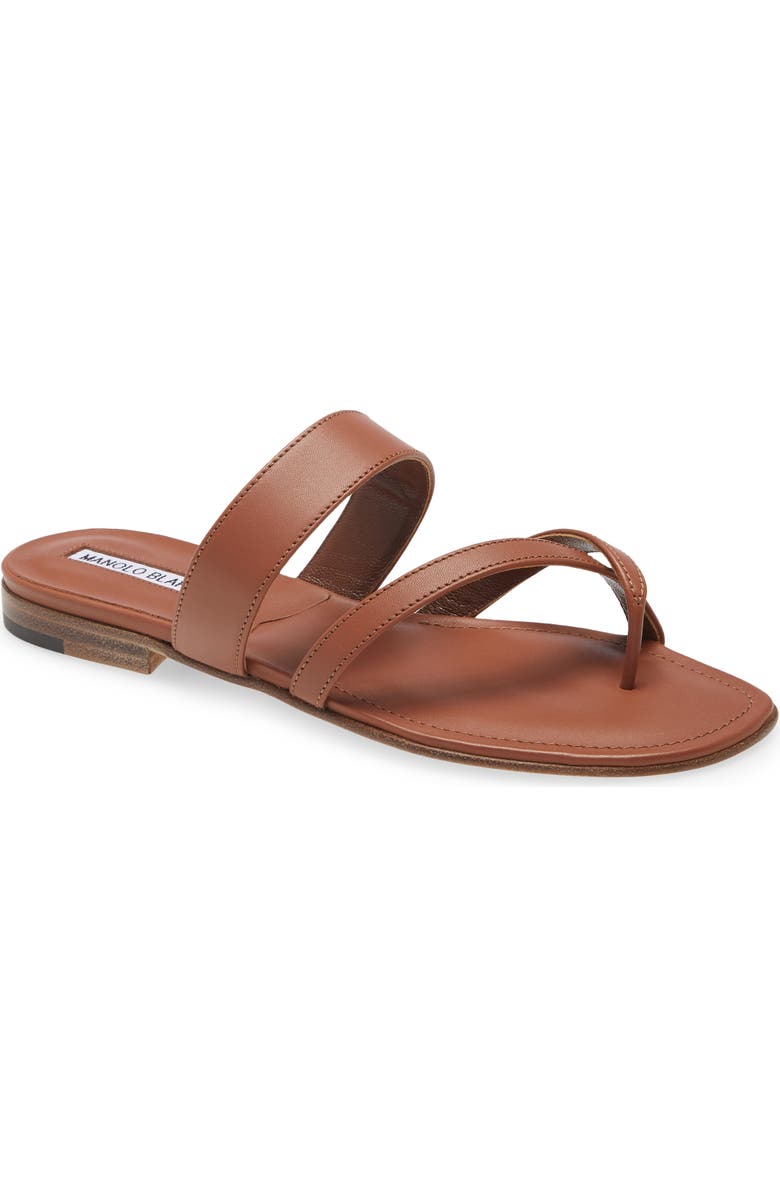 Manolo Blahnik Susa Toe Loop Sandal, Main, color,