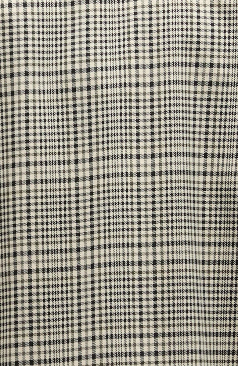 Barbour Leyburn Water Repellent Check Snap Bomber Jacket, Alternate, color, Olive Prince Of Wales/ Olive