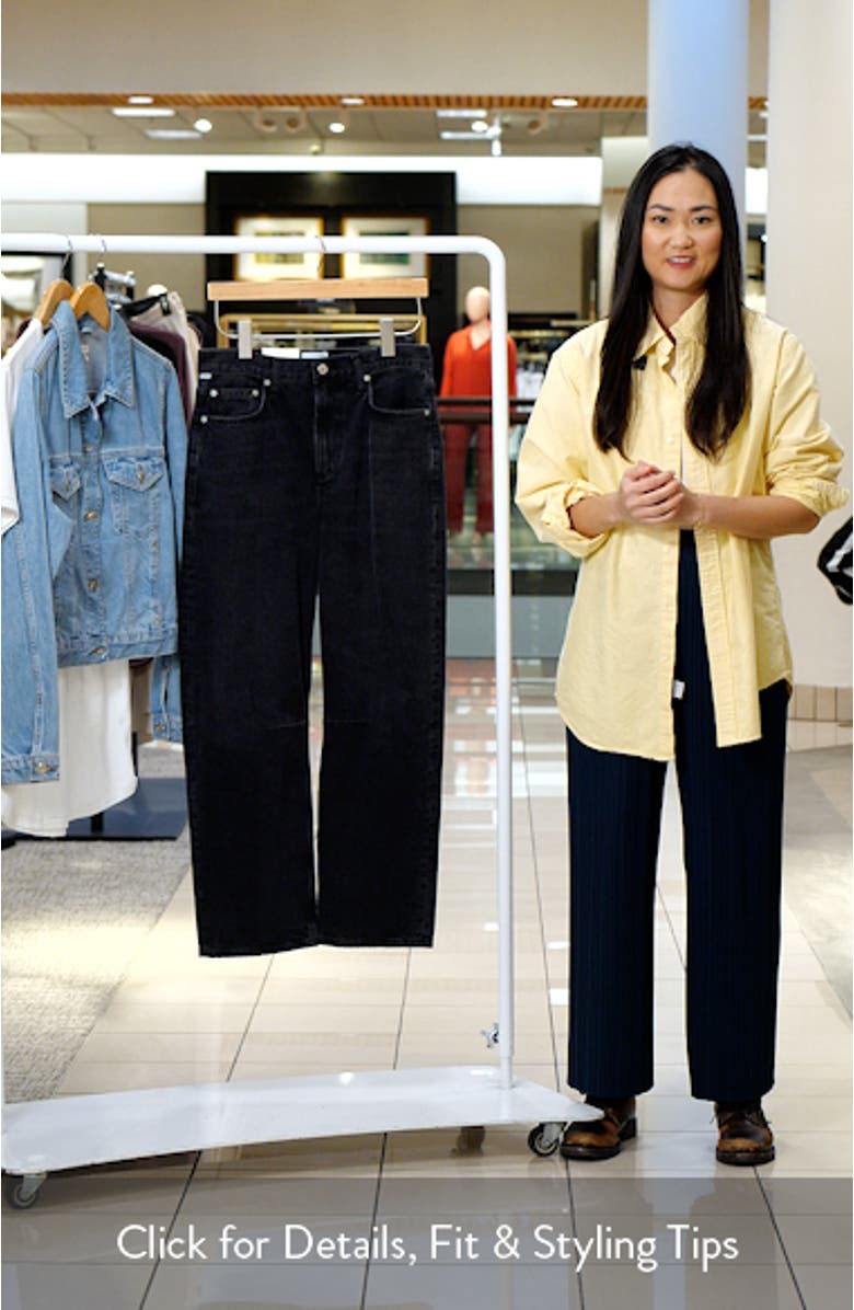 Miro High Waist Barrel Jeans, sales video thumbnail