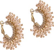 Deepa Gurnani Sierra Hoop Earrings