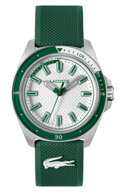 Capbreton Silicone Strap Watch, 43mm