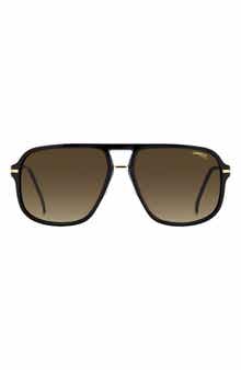 Carrera Eyewear 60mm Gradient Square Sunglasses