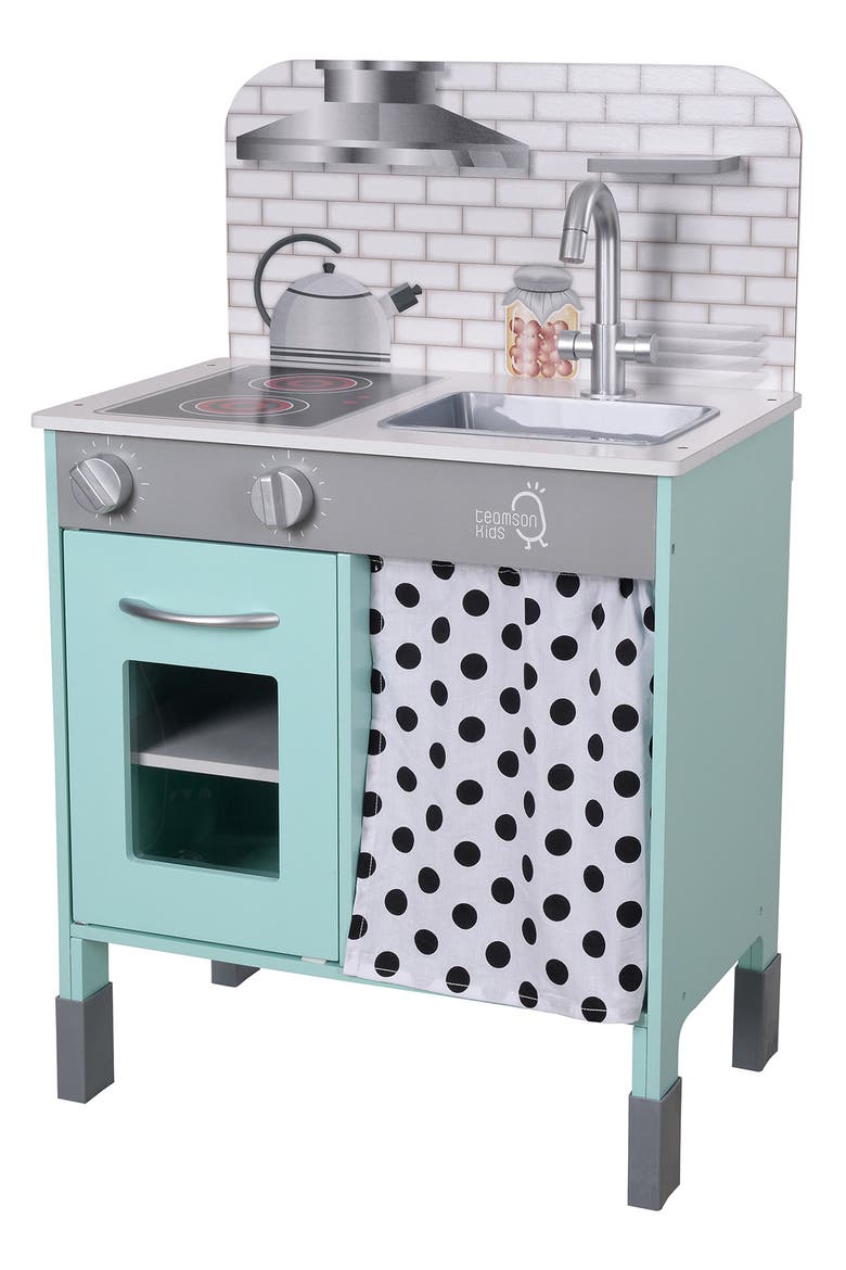 Little Chef Kitchen Playset, Main, color, PETROL