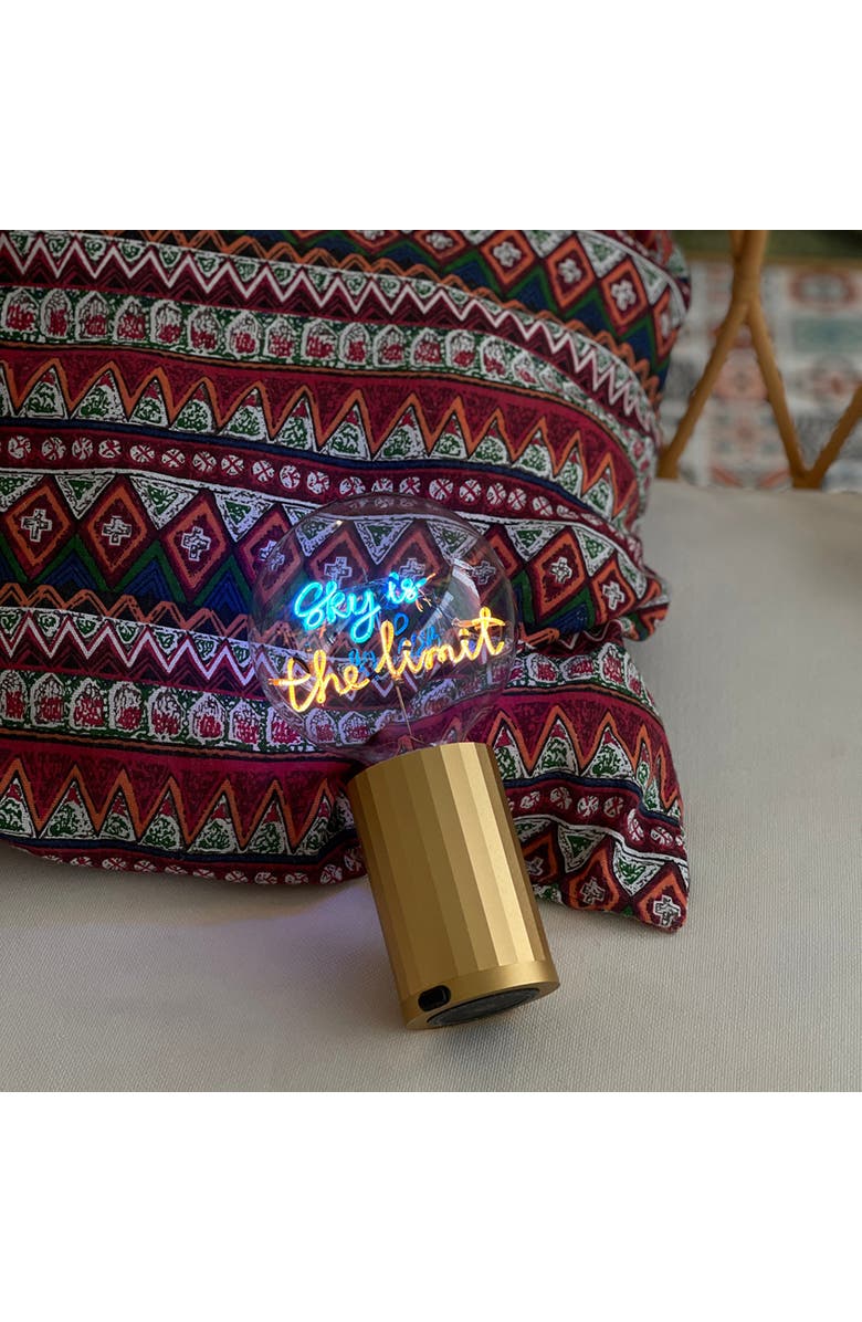 MITB Sky Is The Limit Portable Table Lamp, Alternate, color, Black