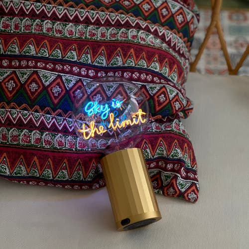 Mitb Sky Is The Limit Portable Table Lamp In Black