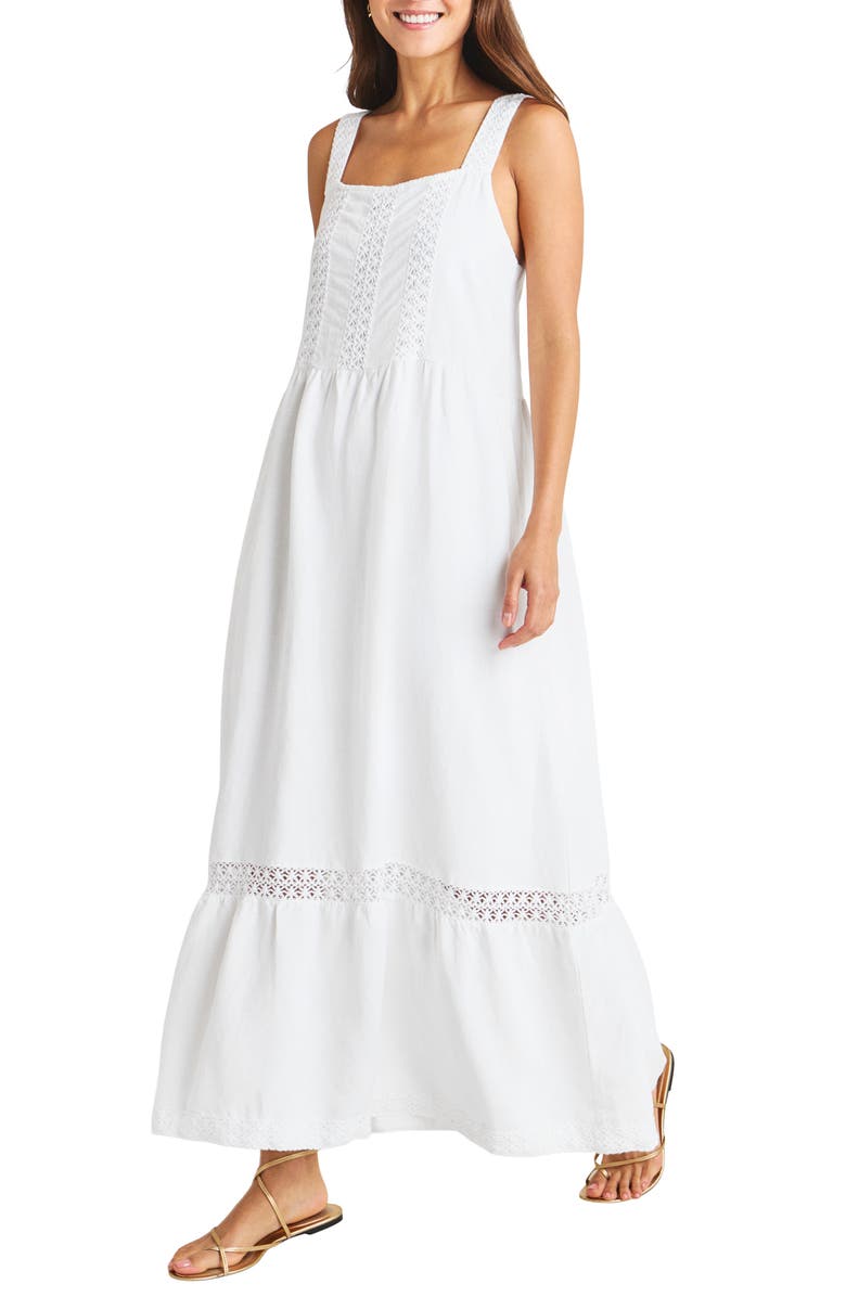 Splendid Casey Linen Blend Maxi Sundress, Main, color, 