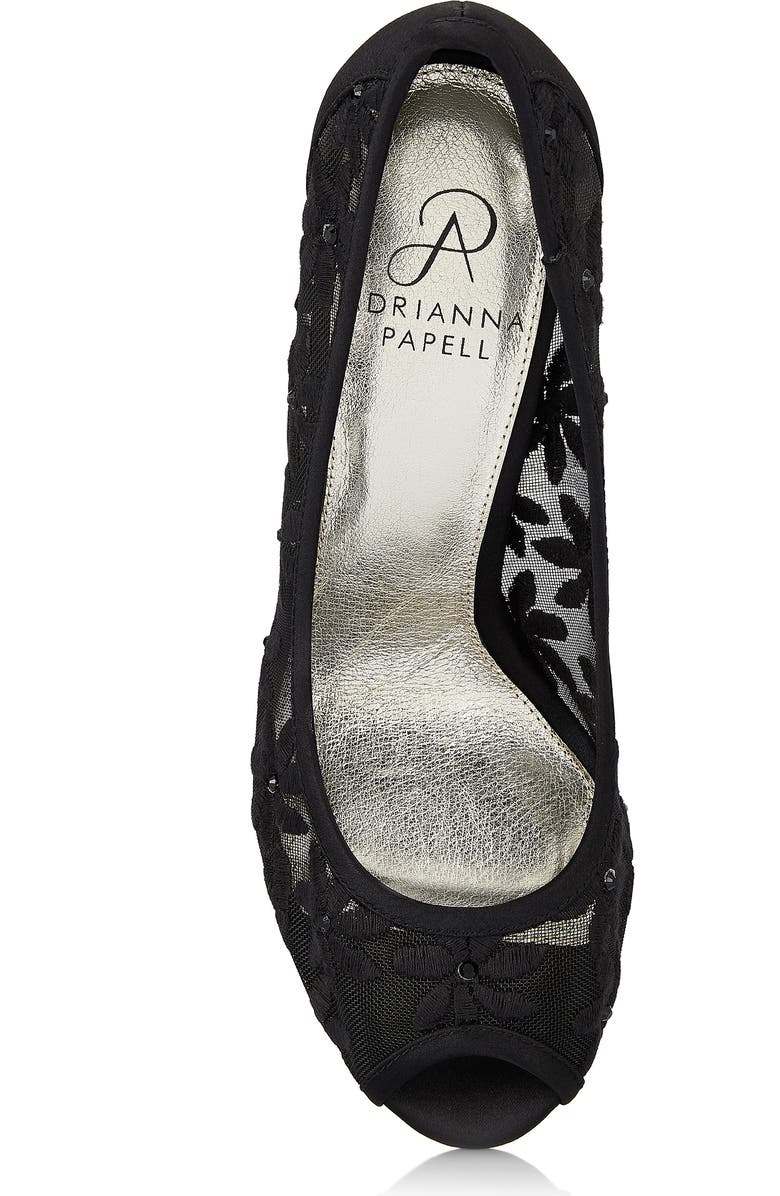 Adrianna Papell Frances Peep Toe Pump, Alternate, color,