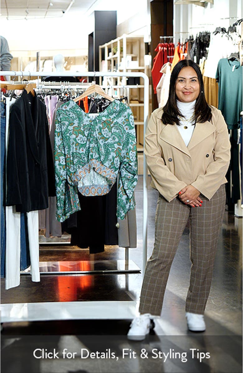 Trisha Paisley Deep V-Neck Top, sales video thumbnail