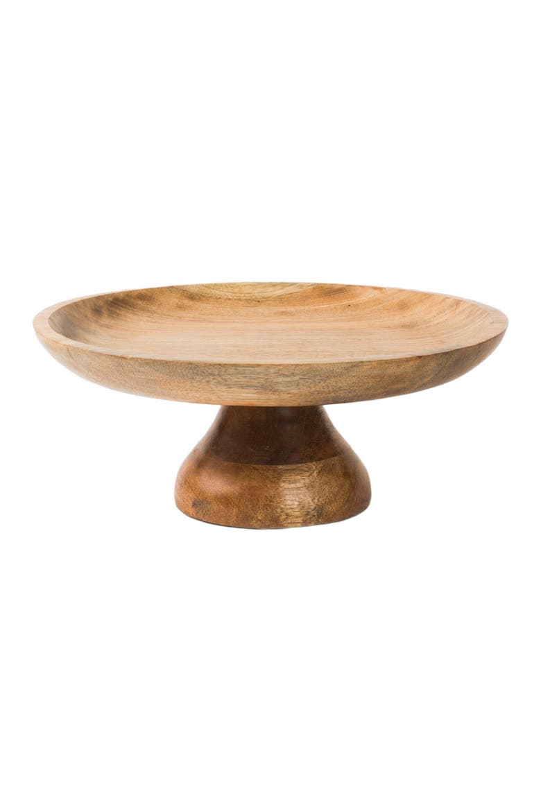 Sienna Mangowood Pedestal Stand, Main, color, Brown