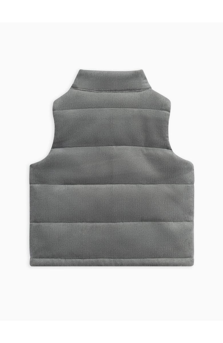 Kendi Idris Corduroy Snap Vest, Alternate, color, Agave
