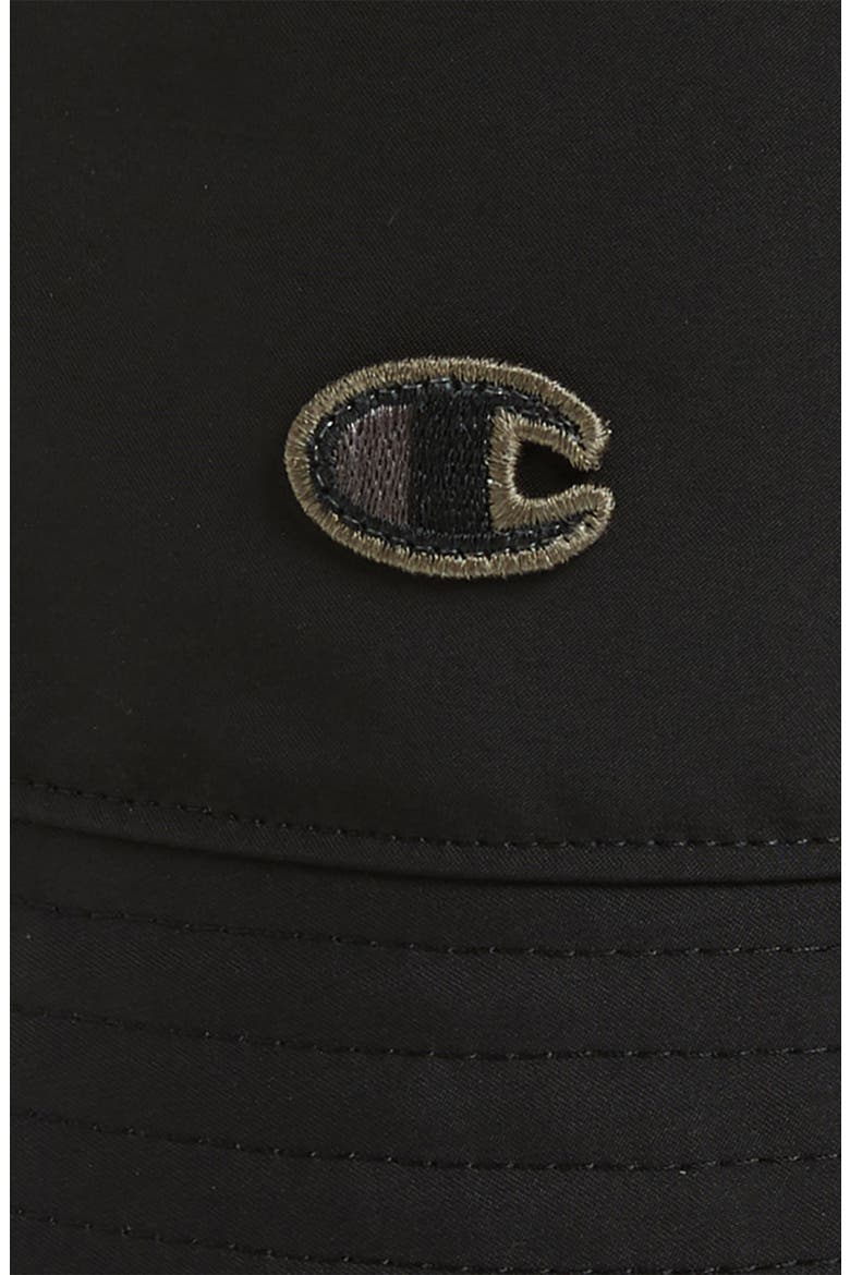 x Champion Gilligan Bucket Hat, Alternate, color, 804981 NYLON BLACK