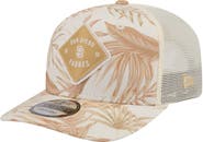 New Era Men's New Era  Tan San Diego Padres Tonal Palm COOLERA 9SEVENTY Adjustable Trucker Hat
