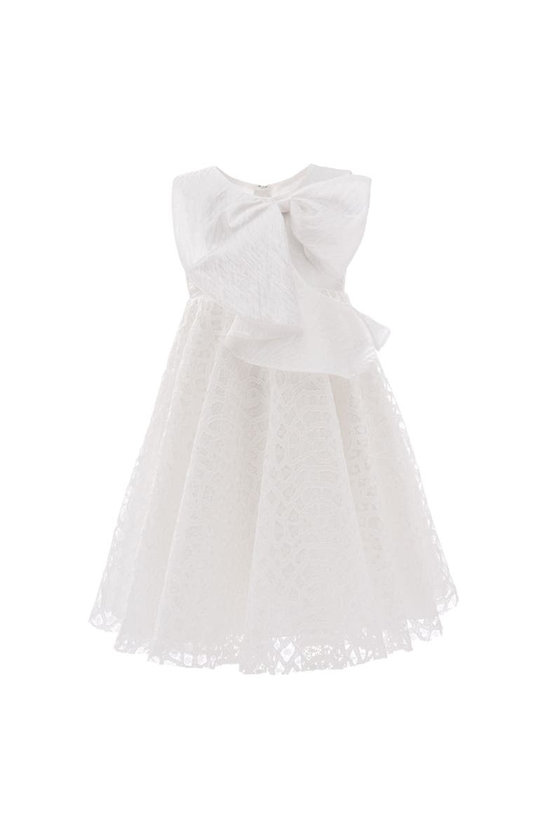 Tulleen Pamela Dress, Alternate, color, White