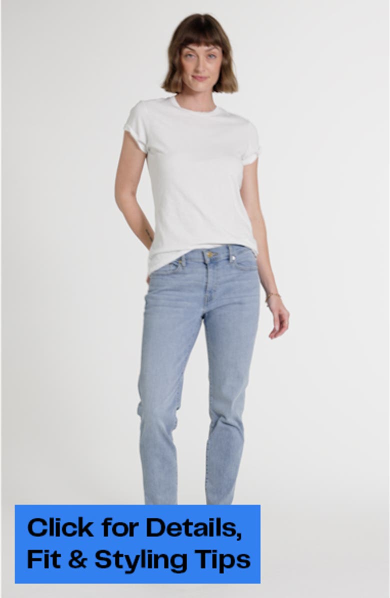 Le Garcon Mid Rise Crop Boyfriend Jeans, sales video thumbnail