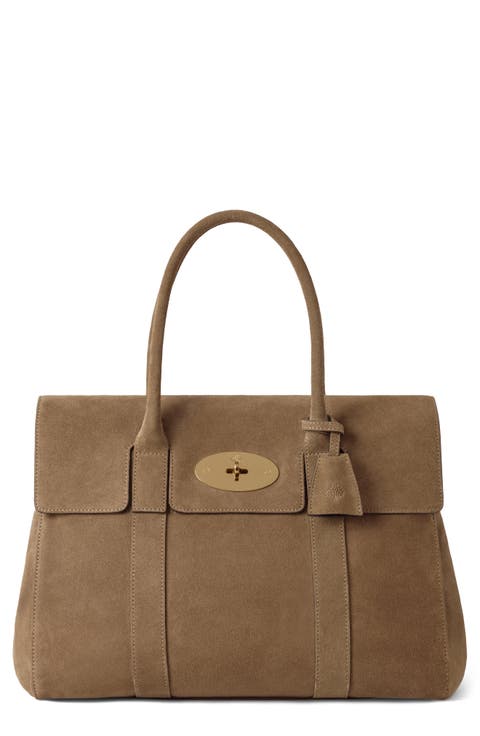 Bayswater Suede Satchel