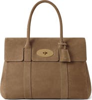 Mulberry Bayswater Suede Satchel