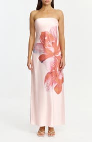 Significant Other Esme Strapless Maxi Dress