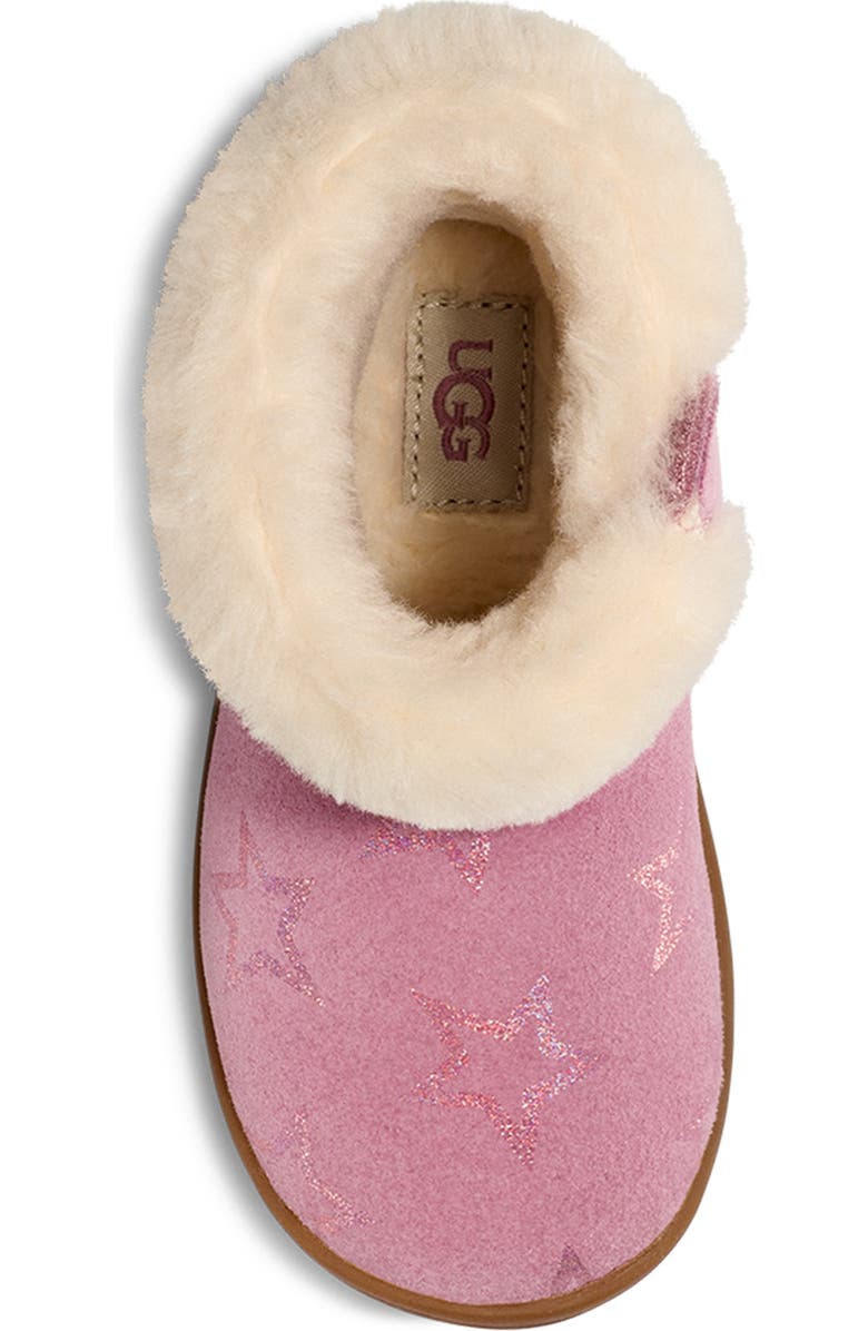 UGG<sup>®</sup> Kids' Sammee Iridescent Star Boot, Alternate, color, Dusty Orchid / Pink Iridescent