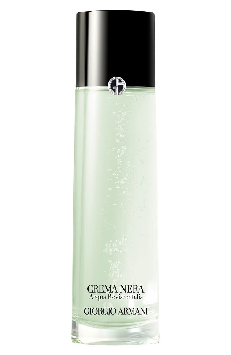 ARMANI beauty ACQUA REVISCENTALIS Giorgio Armani Crema Nera Acqua Reviscentalis Facial Toning Lotion, Main, color, 